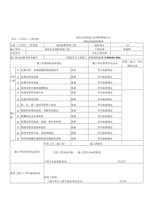 306681_火灾自动报警系统全部检验批质量验收记录表.docx