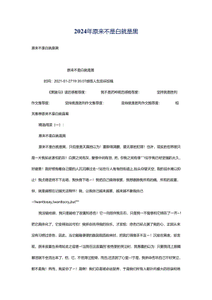 2024年原来不是白就是黑.docx
