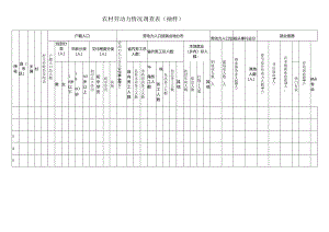 农村劳动力情况调查表（抽样）.docx