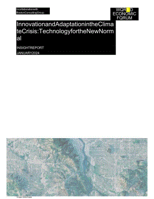 世界经济论坛-气候危机中的创新与适应：面向新常态的技术（英）-2024.1.docx