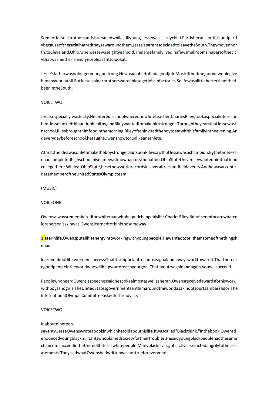 美国名人 运动员 杰西·欧文斯.docx_第3页