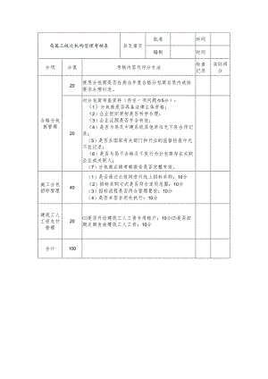 局属三级次机构管理考核表.docx