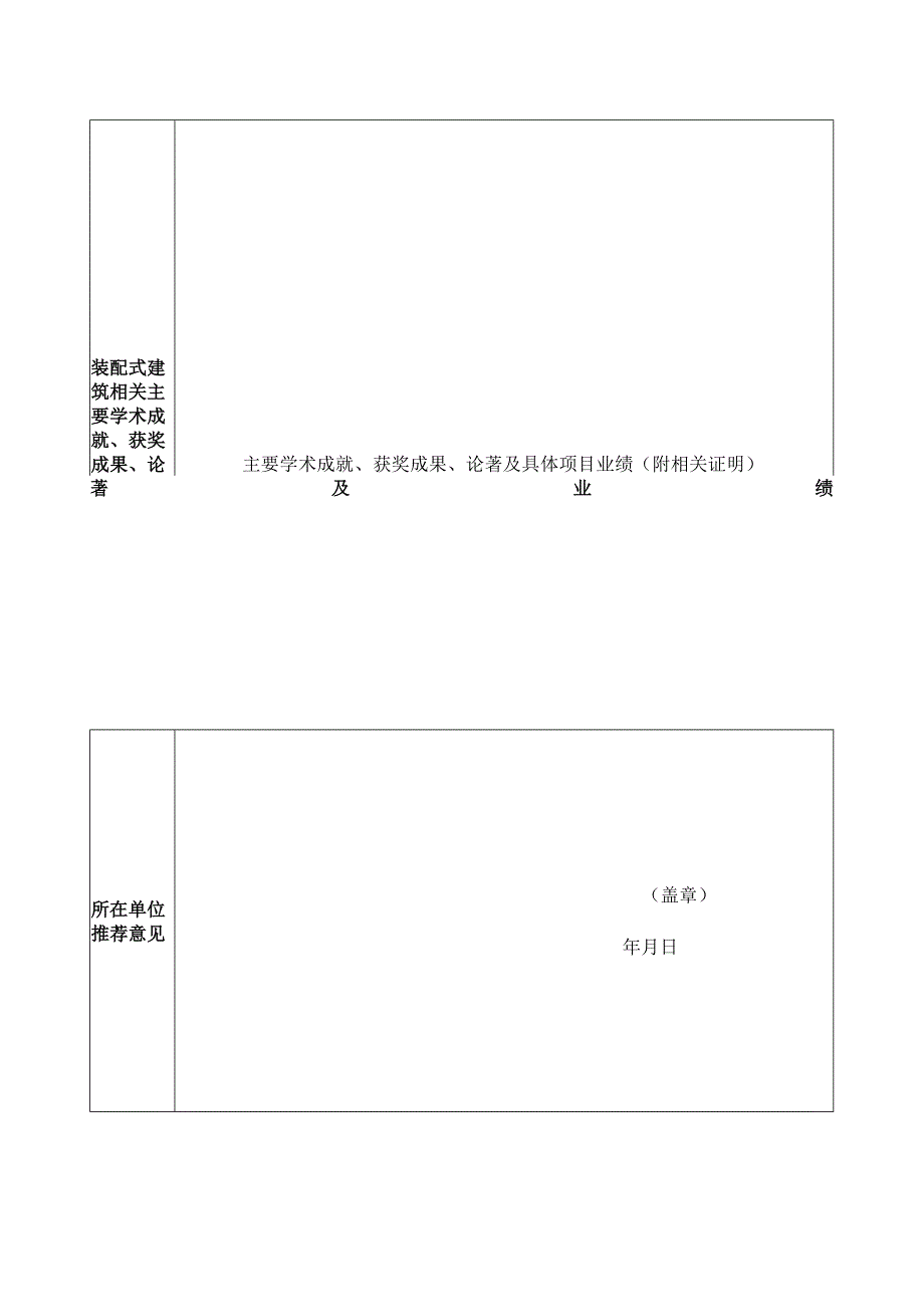 装配式建筑专家申请表模板.docx_第2页
