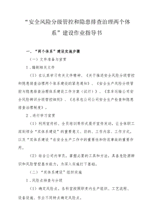 双体系建设作业指导书模板.docx