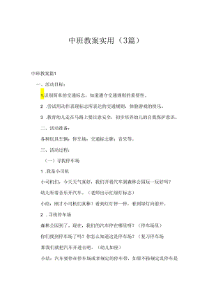中班教案实用（3篇）.docx