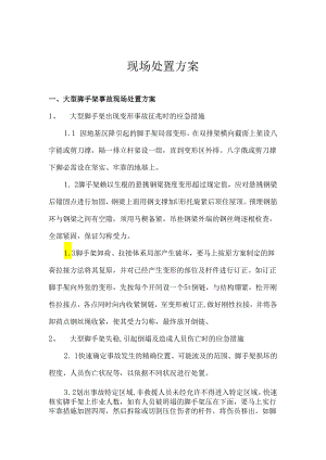 3、现场处置方案全套.docx