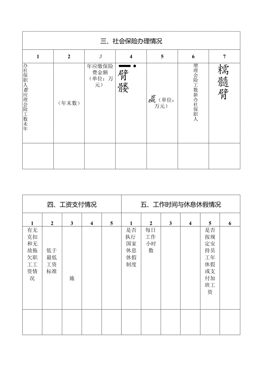 劳动保障监察年审登记表 劳动保障监察年度审查评分标准.docx_第3页