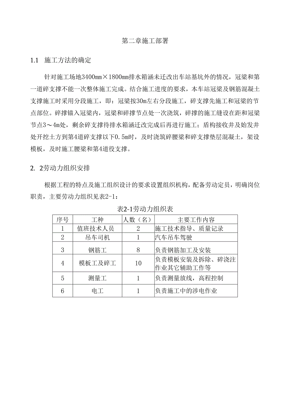冠梁及砼支撑施工方案...docx_第3页