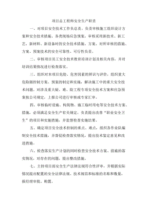 项目总工程师安全生产职责.docx