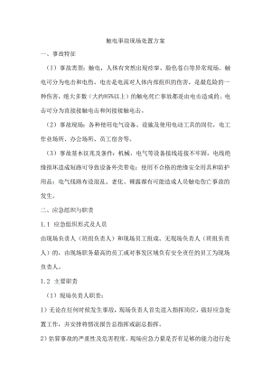 触电事故现场处置方案.docx