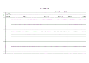设备安全检查表.docx