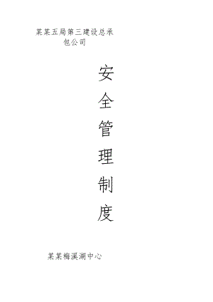 安全管理制度.docx