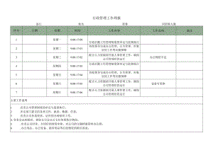 行政管理工作周报.docx
