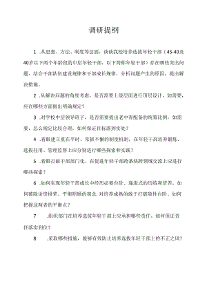 调研提纲范本.docx