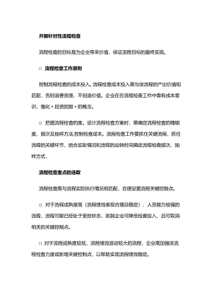 开展针对性流程检查全套.docx
