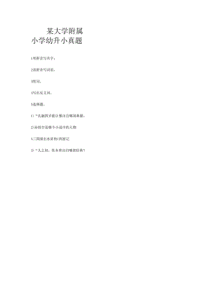 某名校幼升小真题7.docx