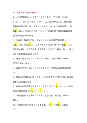 消防设施知识点大梳理.docx