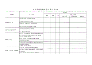 08建筑消防设施巡查记录表（一）共365页730面（每月一次）.docx