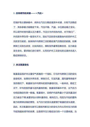电厂锅炉运行经验总结.docx
