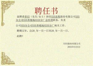 企业聘任证书.docx