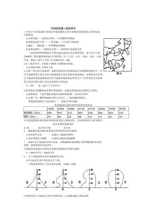 010可持续发展 地球知识.docx