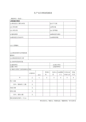生产安全事故快报表.docx