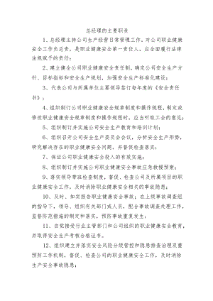 总经理的主要职责.docx