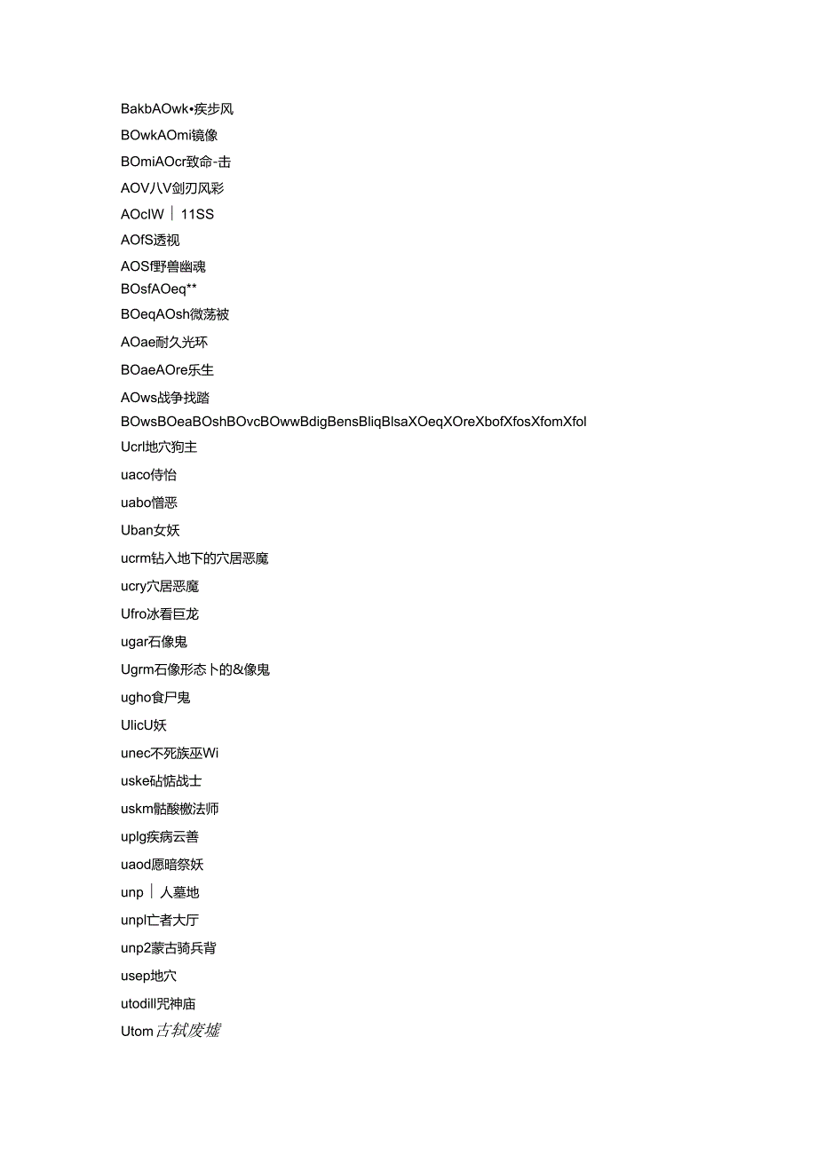 魔兽-所有中立单位和技能ID码.docx_第3页