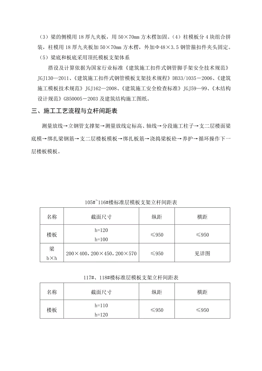 普通模板支架施工方案.doc_第3页