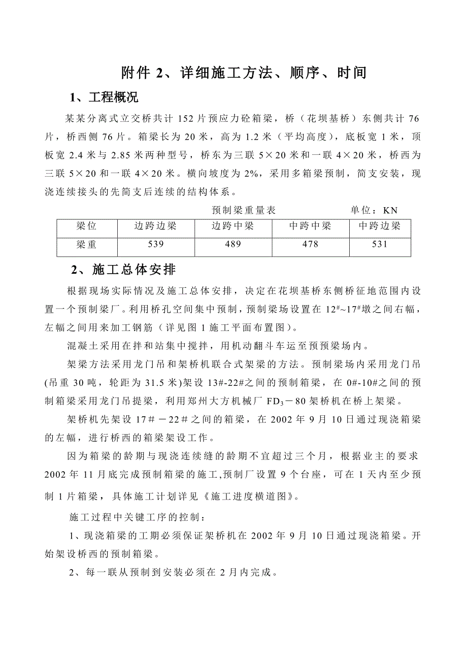 月桐分离式立交桥预制箱梁分项工程实施性施工组织设计.doc_第3页