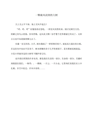 一颗被风刮到的大树（2024年）.docx
