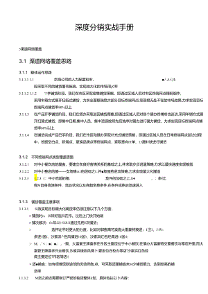 深度分销实战手册.docx