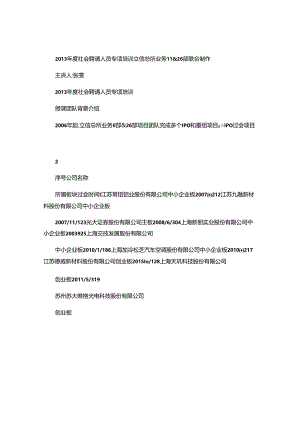 IPO相关流程及介绍(精).docx