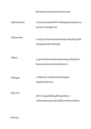 BEC高级词汇.docx
