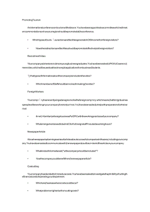 bec高级口语话题.docx