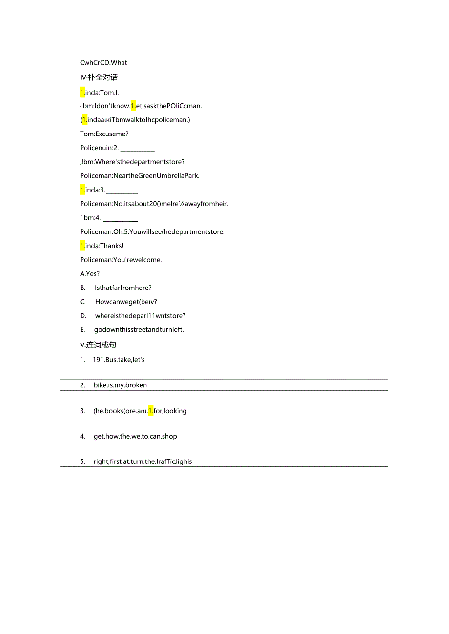 Lesson 31 Let's Go to the Bookstore!.docx_第2页