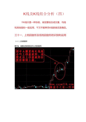 K线及K线组合分析四.docx