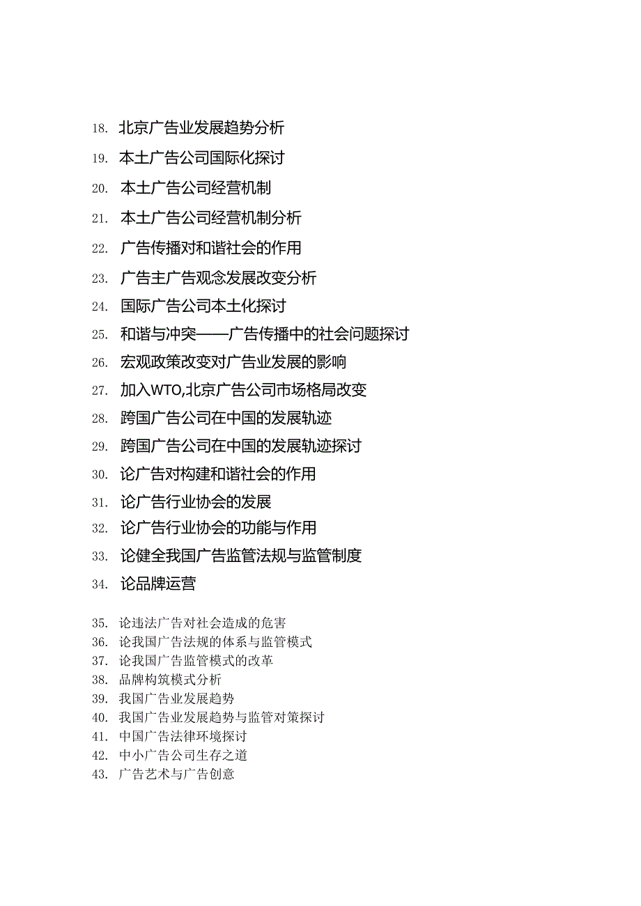 aosnvda广告-学专业毕业论文题目.docx_第2页