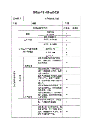（行为观察和治疗）医疗技术考核评估授权表.docx