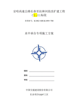 特大桥水中承台专项施工方案.docx