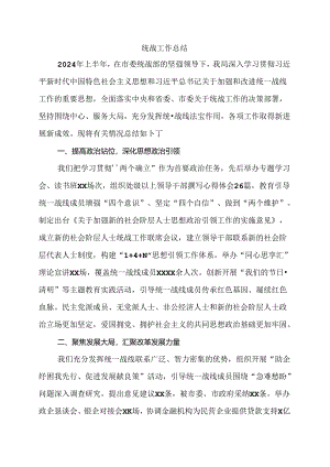 统战工作总结.docx