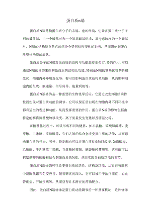蛋白质n端.docx