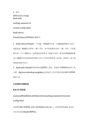 linux下DNS配置二实例篇 CentOS.docx