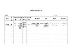 特邀信息员登记表.docx