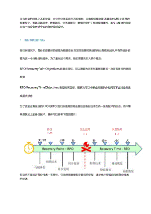 企业数据备份整体规划设计参考.docx