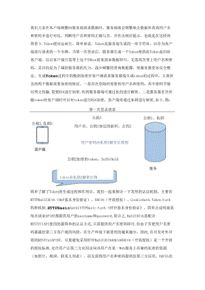 常用的Token后台认证机制Token机制相对于Cookie机制的优势.docx