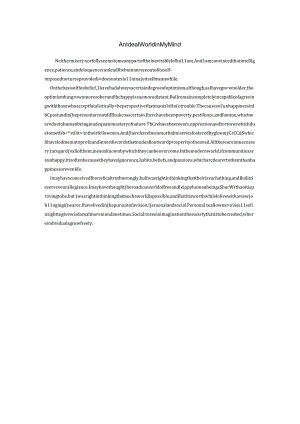 An-Ideal-World-in-My-Mind.docx