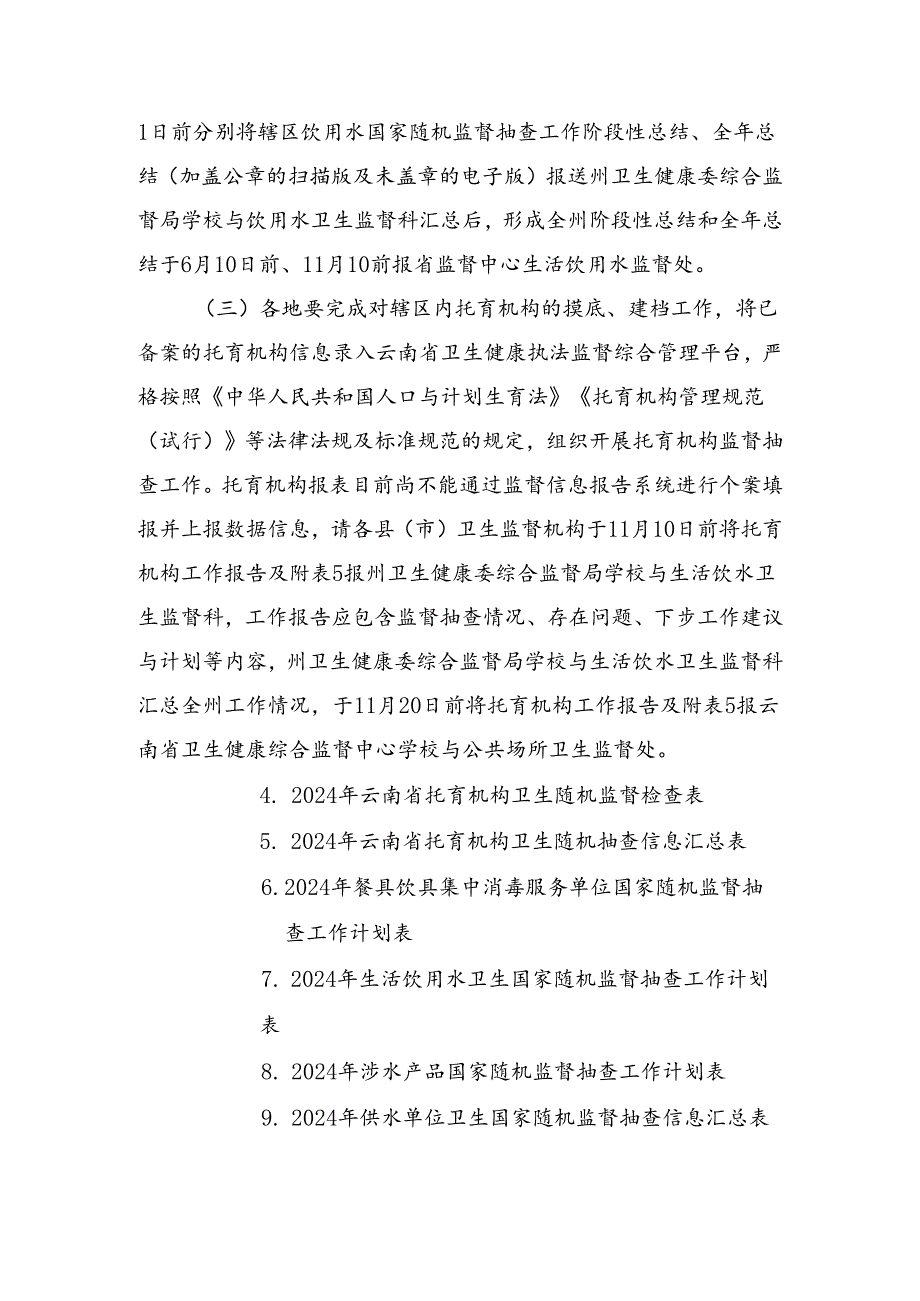 2024年州公共卫生国家随机监督抽查计划.docx_第3页