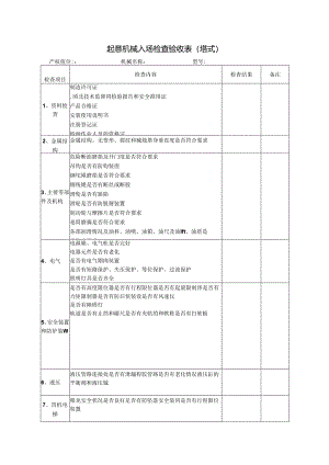 起重机械入场检查验收表（塔式）.docx
