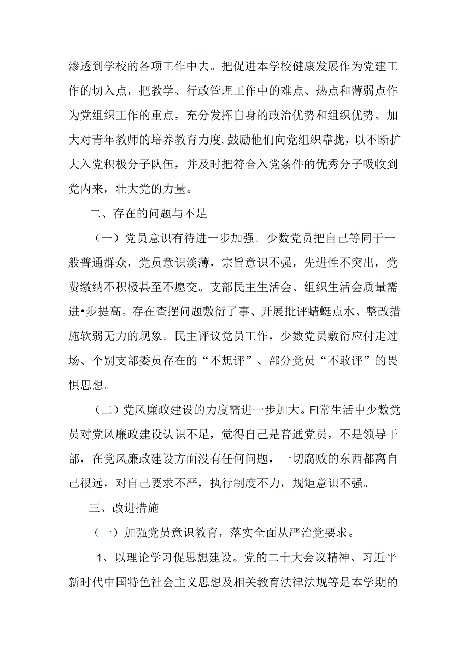 2024年高等学校上半年党建工作总结报告稿2篇文.docx_第3页